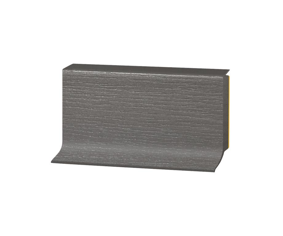 Plinthe PVC adhésivée gris 