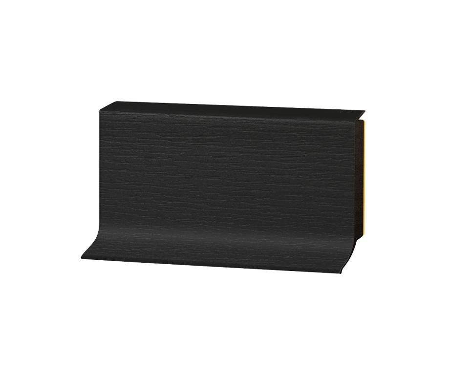 Plinthe PVC adhésivée noire 