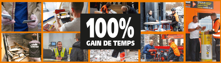 100% gain de temps