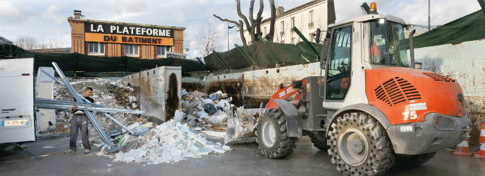 service déchetterie plateforme